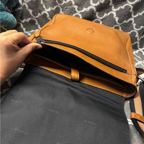 Coach Men’s Metropolitan Map Bag 71116 crossbody bag - Picture 4 of 11